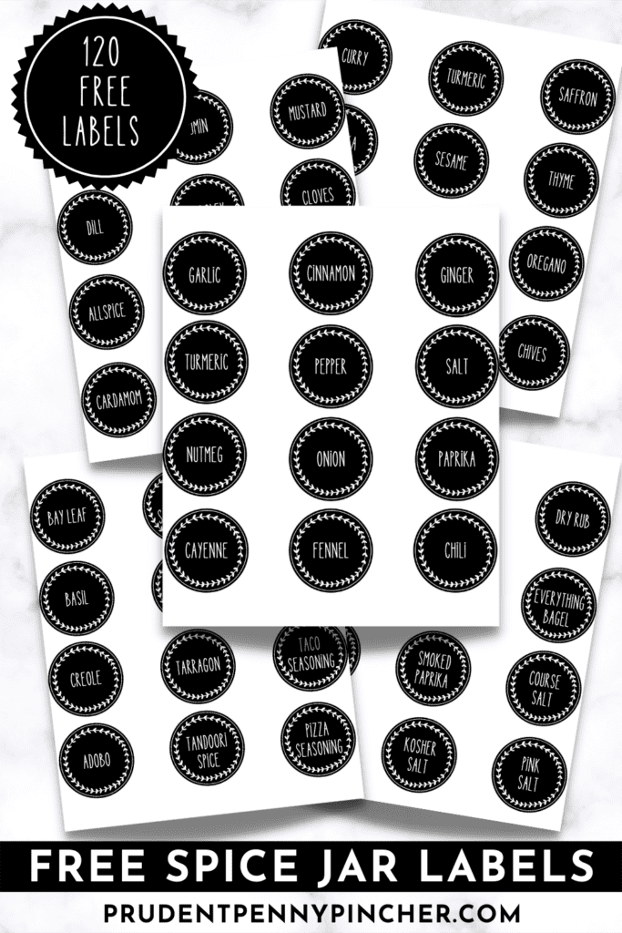 500 Free Printable Labels for Organization – Open Edutalk