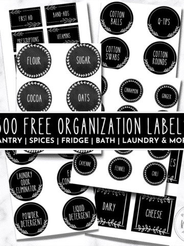 free printable labels