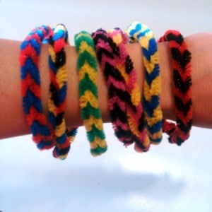 Pipe Cleaner Bracelets