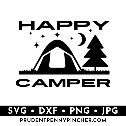 happy camper svg
