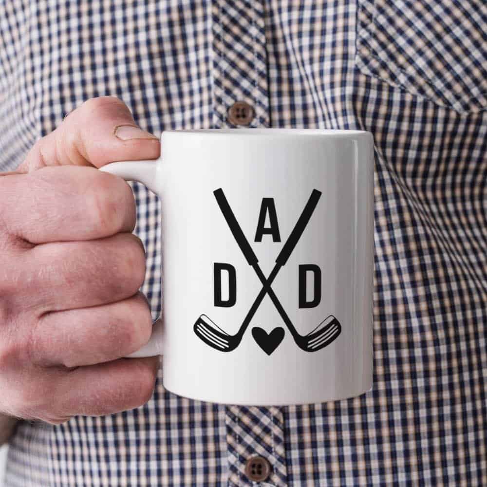 dad golf mug Father's Day svg