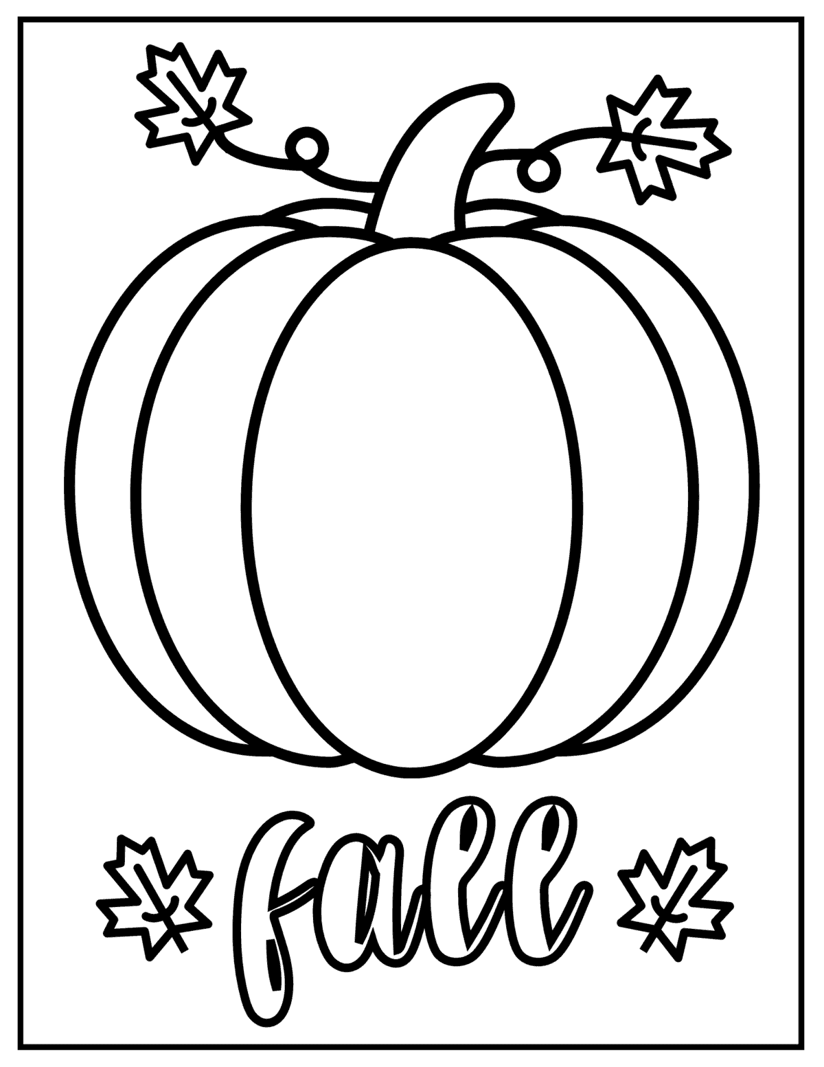 30 Free Printable Fall Coloring Pages - Prudent Penny Pincher