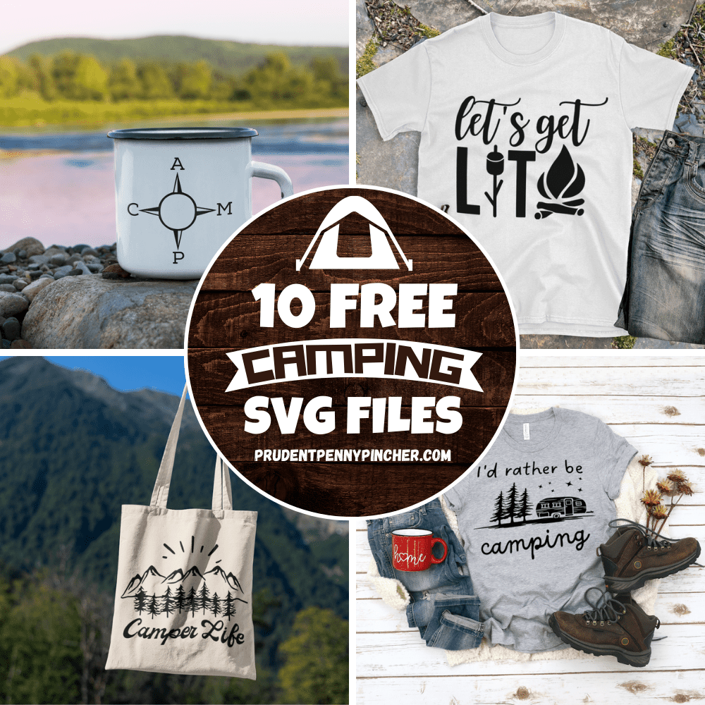 Free Camping SVG for a DIY Camping Bucket - Brooklyn Berry Designs