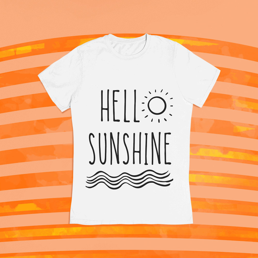 hello sunshine shirt