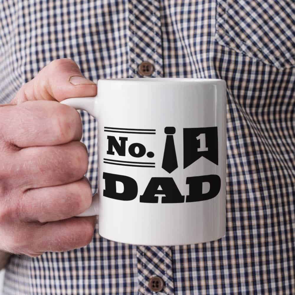 no. 1 dad mug 