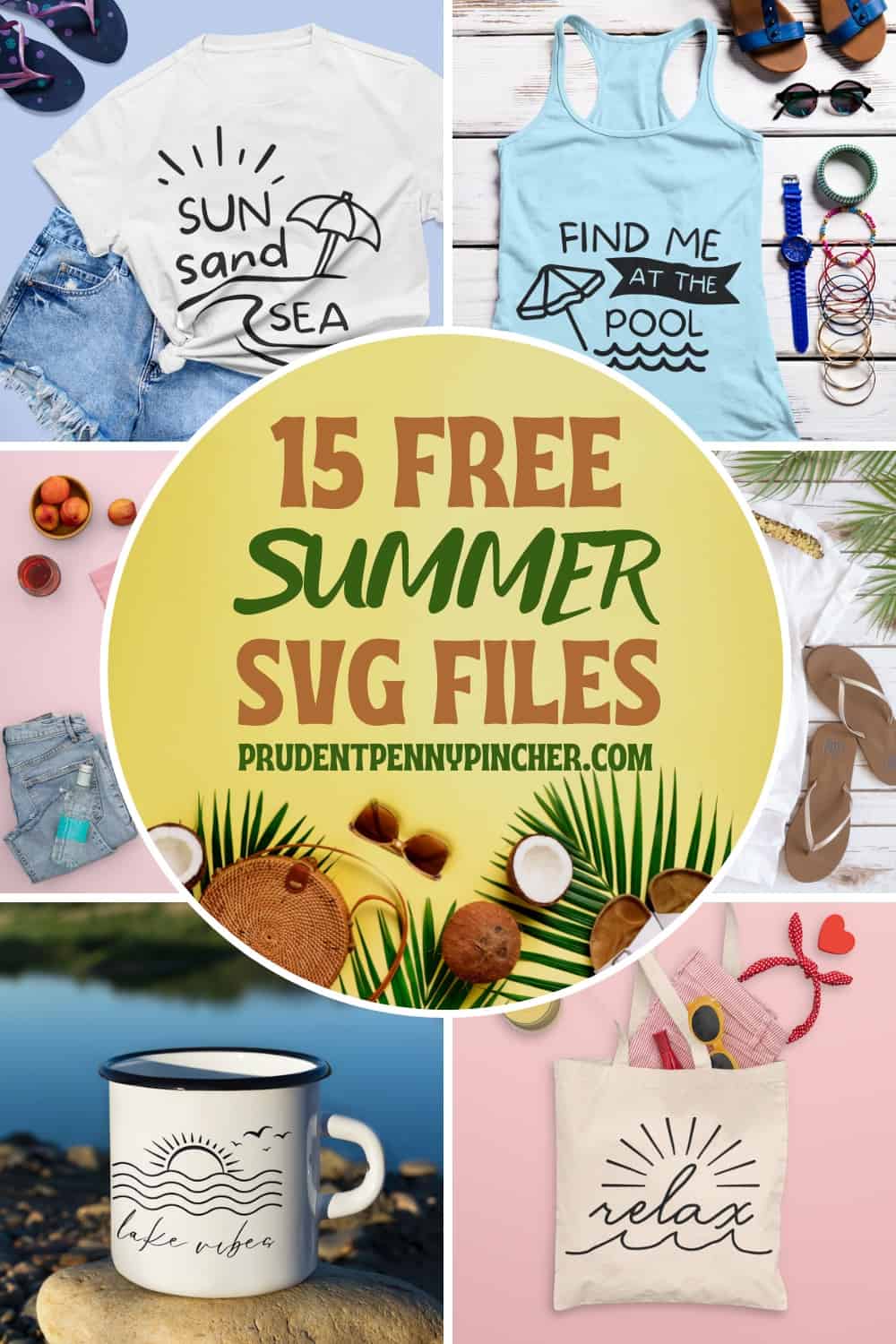 20 Free Summer SVG Files   Prudent Penny Pincher
