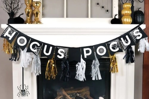 Hocus Pocus party banner