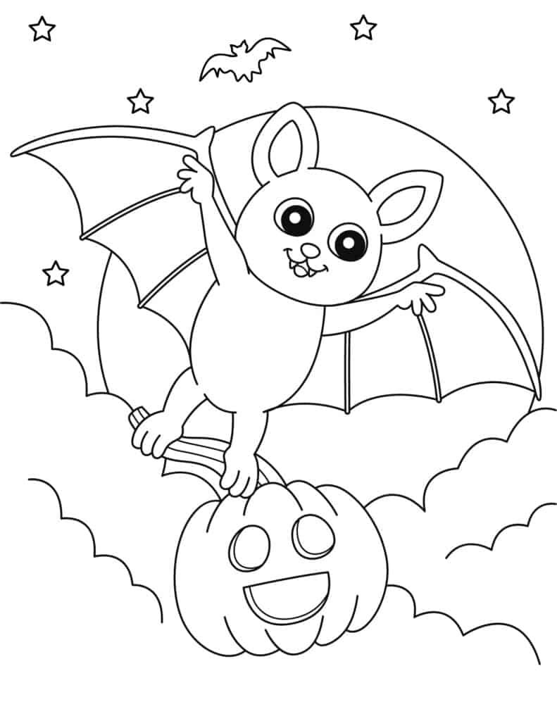 40 Free Halloween Coloring Pages for Kids and Adults - Prudent