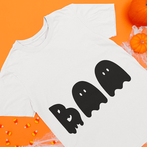 boo ghosts shirt