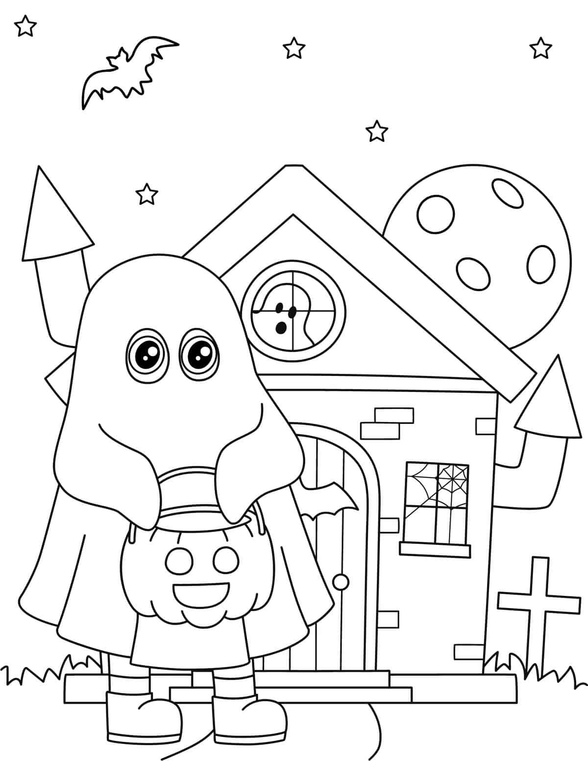 40 Free Halloween Coloring Pages for Kids and Adults - Prudent