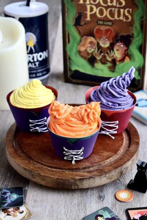 Sanderson sisters cupcakes