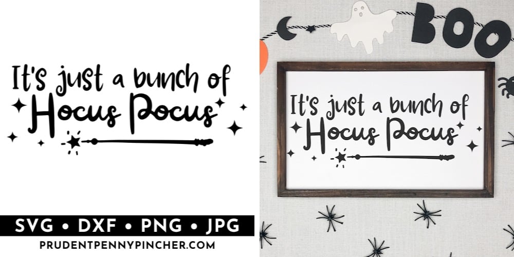 its just a bunch of Hocus Pocus svg halloween sign