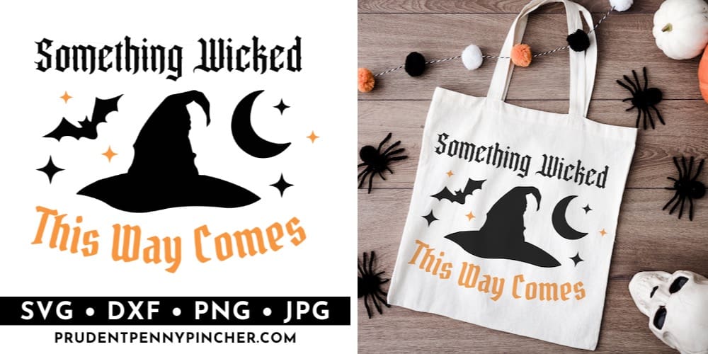 something wicked tote bag