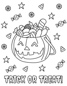 30 Free Halloween Coloring Pages for Kids &amp; Adults - Prudent Penny Pincher
