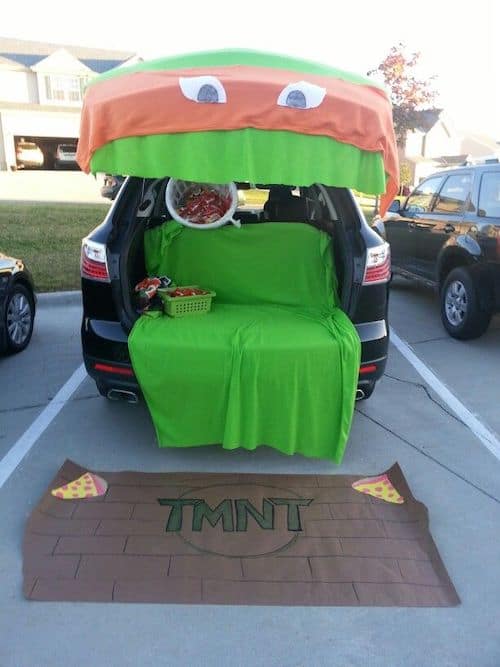 ninja turtles car decoration