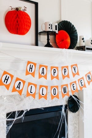 happy halloween banner