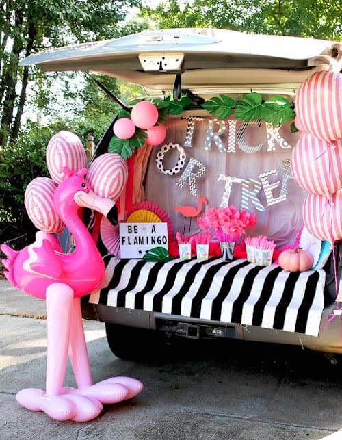 Flamingo Trunk or Treat