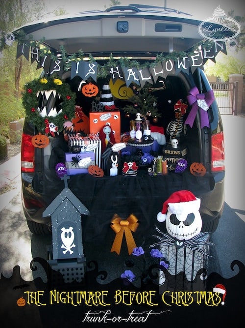 nightmare before christmas Trunk or Treat