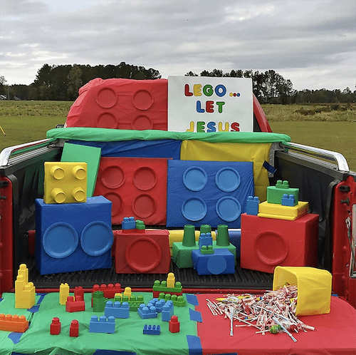 lego truck or treat idea
