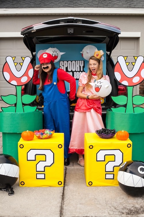 Mario brothers Trunk or Treat