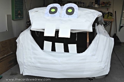 mummy trunk or treat idea