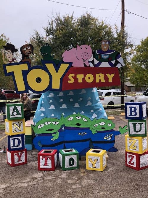toy story trunk or treat idea