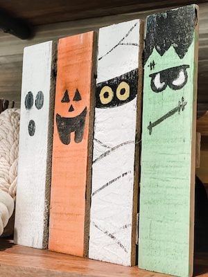 Halloween monster signs