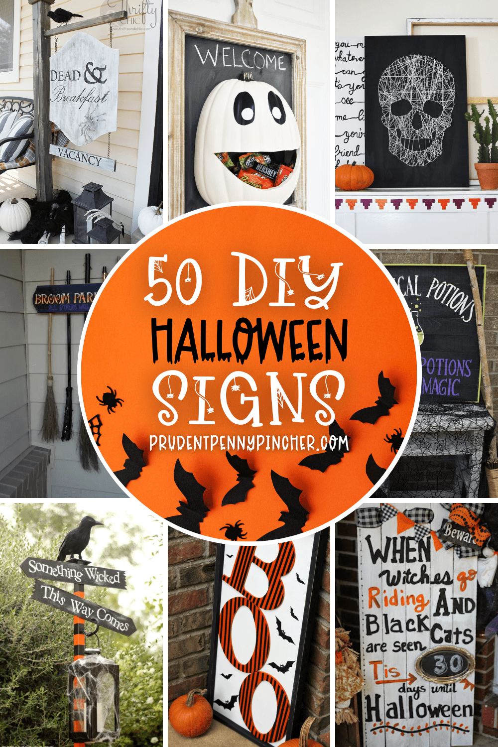 Halloween sign ideas