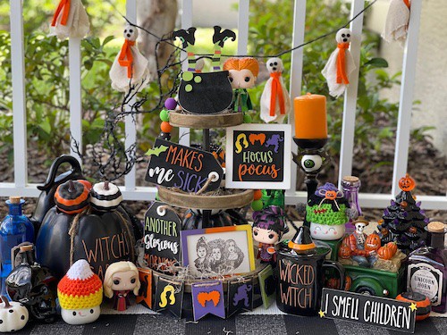 Hocus Pocus Decor for Tiered Trays 