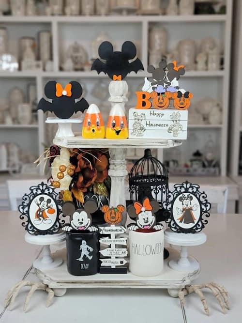 Mickey Tiered Tray 