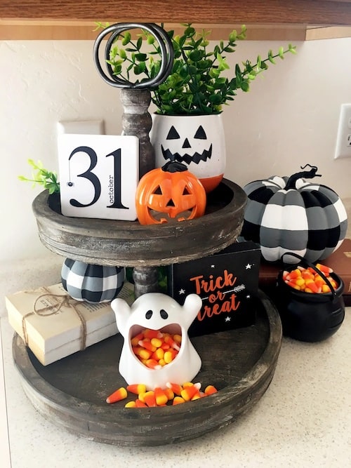 Halloween Tiered Tray Free Printable