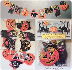 vintage halloween banner