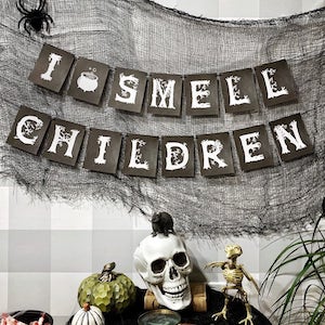 I smell children banner