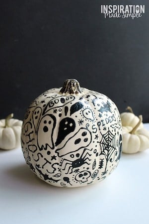 doodle pumpkin