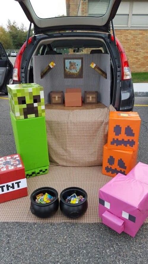 Minecraft Trunk or Treat