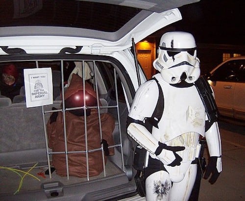 Star Wars trunk or treat idea