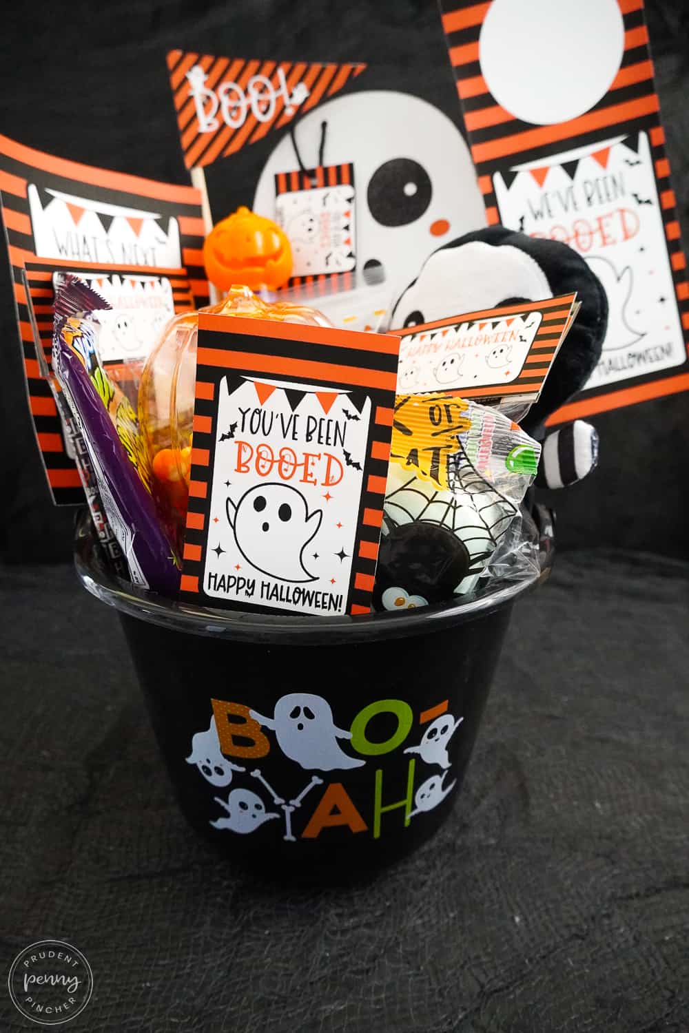 boo basket with free printables