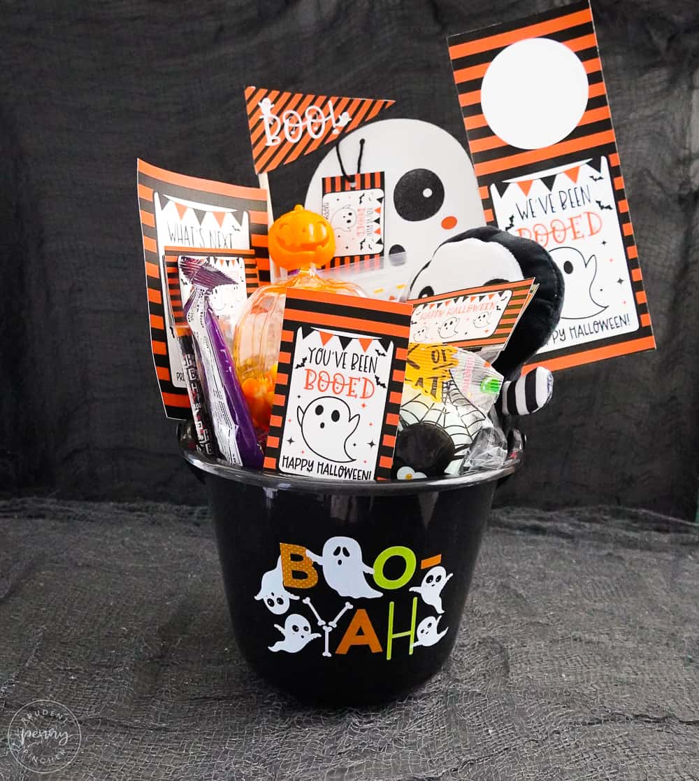 boo basket with you've been booed printables