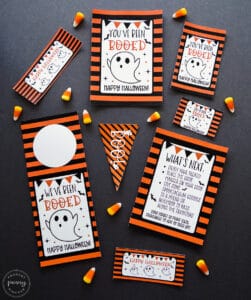Free You've Been Booed Printable Signs - Prudent Penny Pincher
