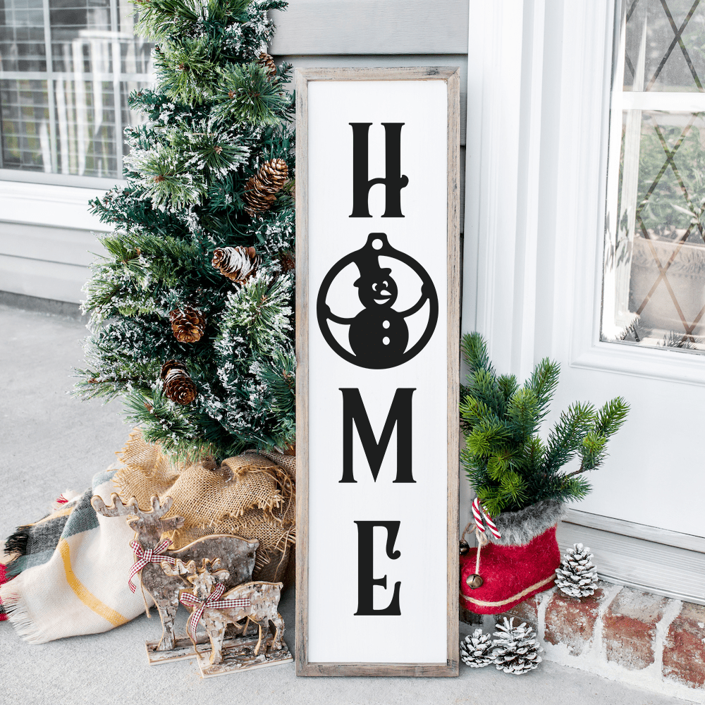 home porch sign