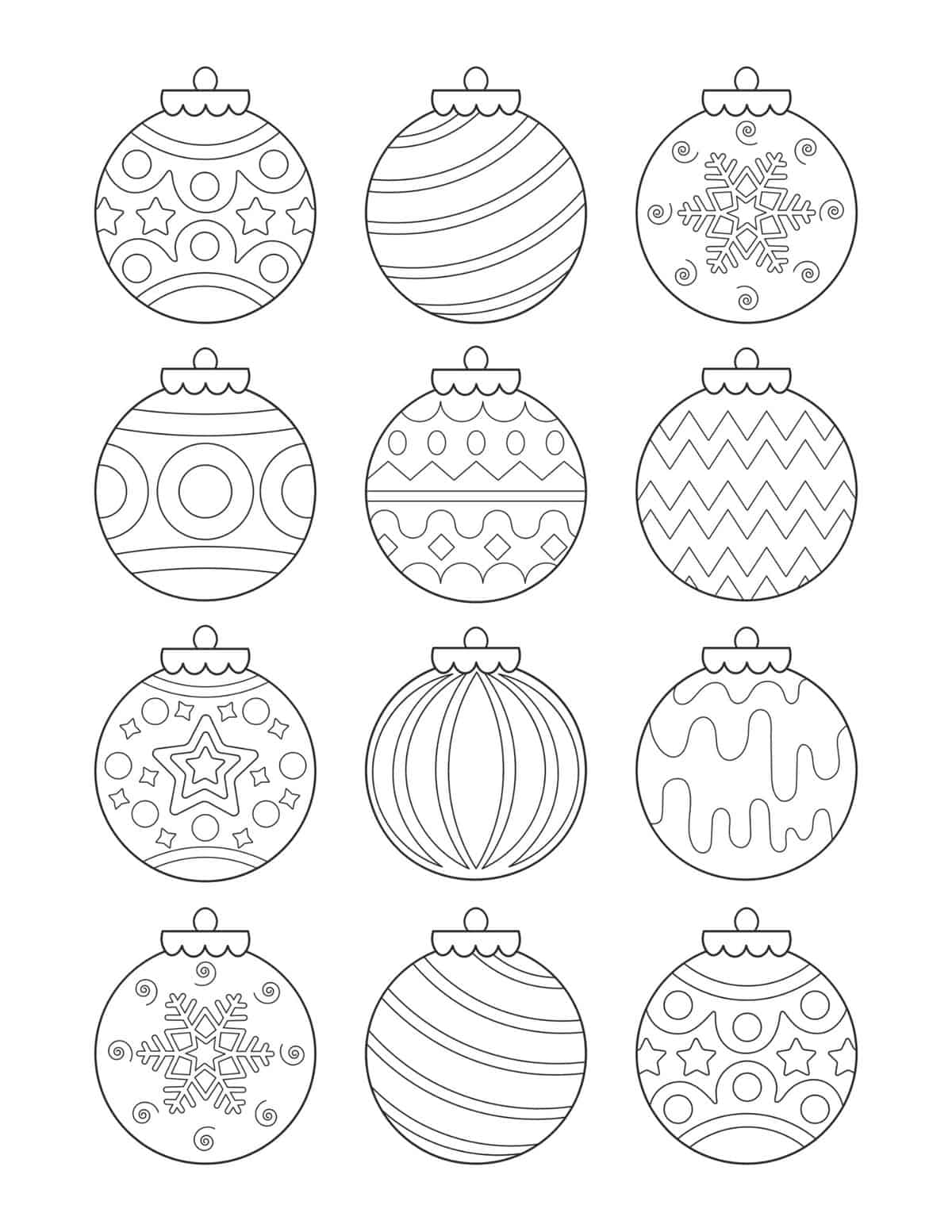 assorted christmas ornaments