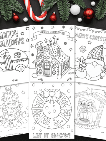 christmas coloring pages