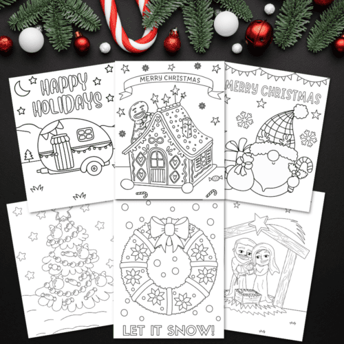 100 Free Christmas Printables for Adults and Kids - Prudent Penny Pincher