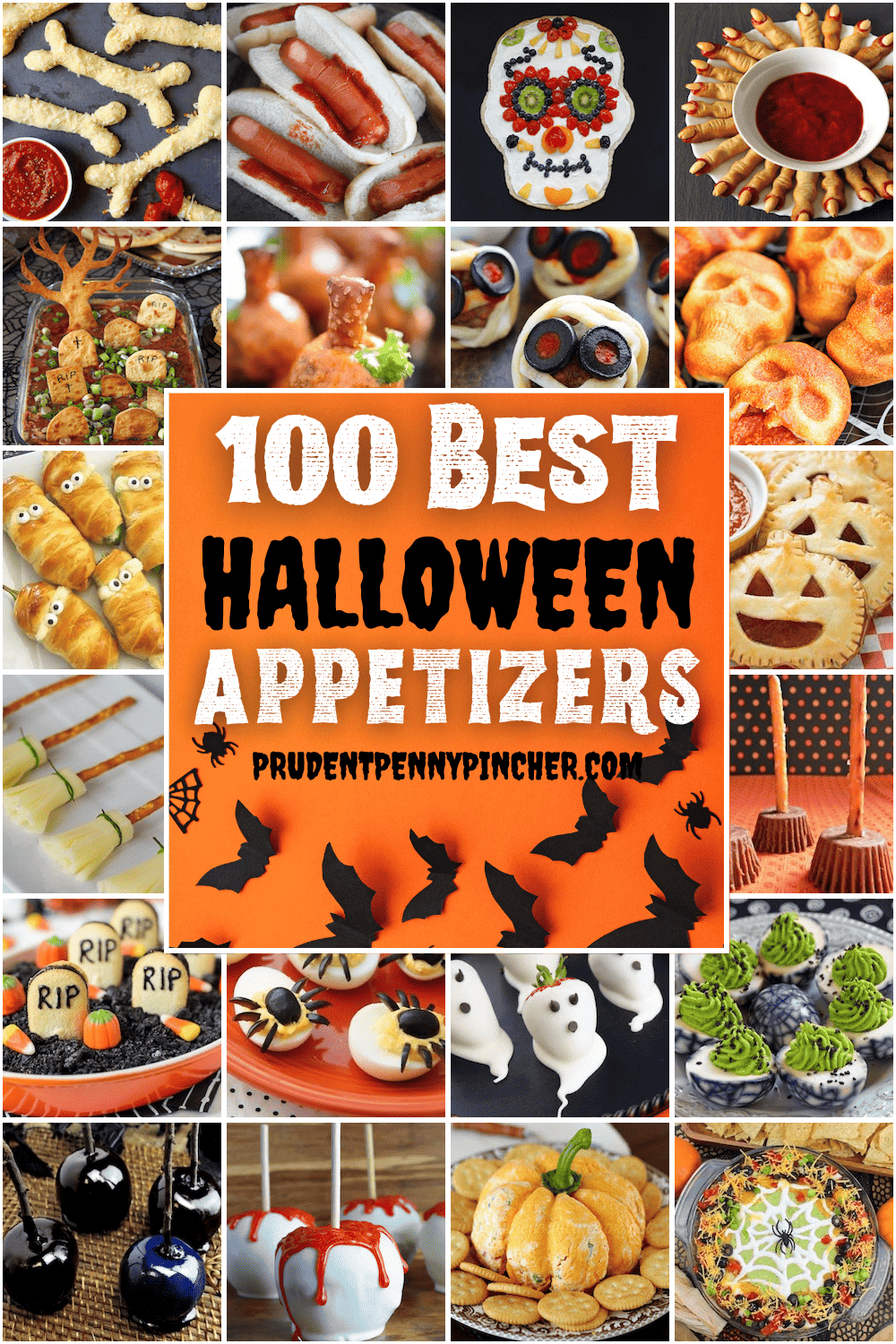 100 Best Halloween Appetizers for a Party Prudent Penny Pincher
