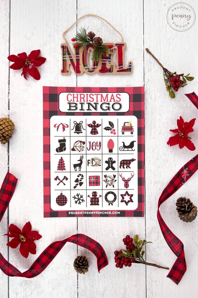 Free Christmas Bingo Printable - Prudent Penny Pincher
