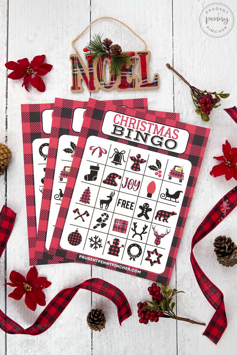 christmas bingo game printable cards