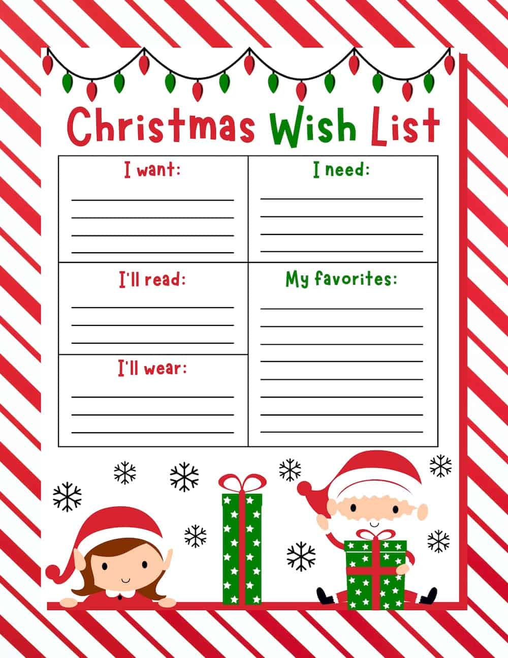 free printable template