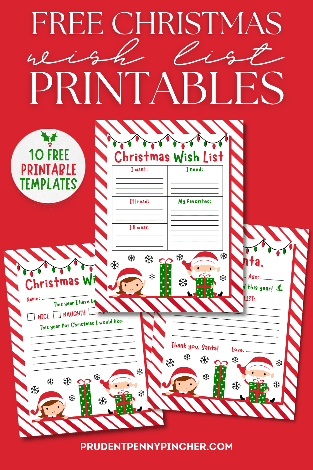 printable christmas lists
