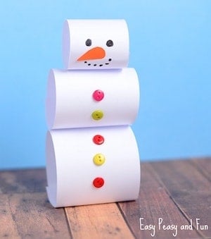 paper snowman