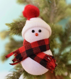 snowman ornament